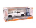 Jada JADA98025 CHEVY SILVERADO 2014 WHITE + SET WHEELS/TIRES 1:24 Modellino