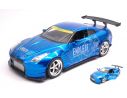 Jada JADA98647 NISSAN GT-R (R35) BEN SOPRA 2009 METALLIC BLUE JDM TUNERS 1:24 Modellino