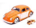 JADA TOYS JADA99019 VW BEETLE 1959 ORANGE/CREAM 1:24 Modellino