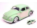 JADA TOYS JADA99020 VW BEETLE 1959 LIGHT GREEN/CREAM 1:24 Modellino
