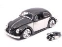 JADA TOYS JADA99021 VW BEETLE 1959 LIGHT BLACK/CREAM 1:24 Modellino