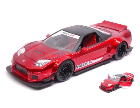 Jada JADA99068 HONDA NSX TYPE-R 2002 METALLIC RED JDM TUNERS 1:24 Modellino