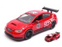 JADA TOYS JADA99091 SUBARU WRX STI 2016 WIDEBODY RED JDM TUNERS 1:24 Modellino