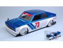 Jada JADA99094 DATSUN 510 1973 WIDEBODY N.73 WHITE/METALLIC BLUE JDM TUNERS 1:24 Modellino