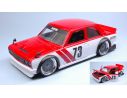 Jada JADA99097 DATSUN 510 1973 WIDEBODY N.73 WHITE/RED JDM TUNERS 1:24 Modellino
