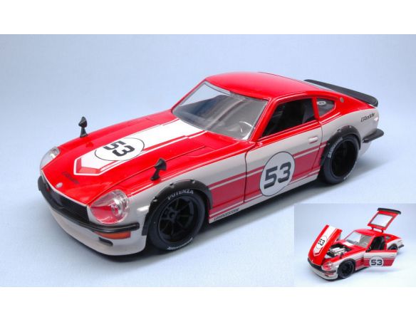 Jada JADA99100 DATSUN 240Z 1972 WHITE/RED JDM TUNERS 1:24