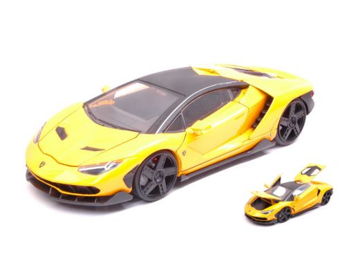 JADA TOYS JADA99362 LAMBORGHINI CENTENARIO 2017 YELLOW HYPER-SPEC 1:24 Modellino