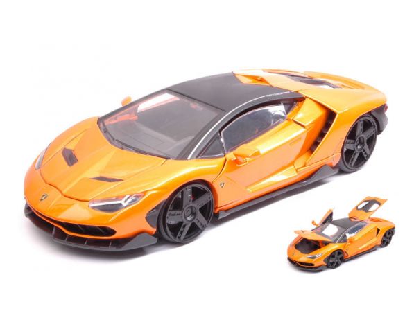Jada JADA99363 LAMBORGHINI CENTENARIO 2017 METALLIC ORANGE HYPER-SPEC 1:24 Modellino