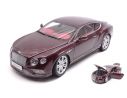 Paragon Models PAR98221 BENTLEY CONTINENTAL GT COUPE' 2016 BURGUNDY 1:18 Modellino