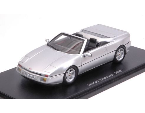 Spark Model S2245 VENTURI TRANSCUP 1990 SILVER 1:43 Modellino
