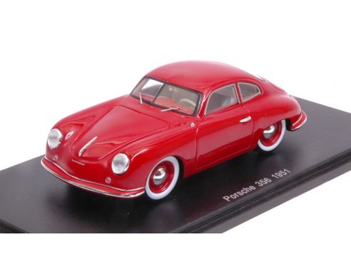 Spark Model S4919 PORSCHE 356 1951 RED 1:43 Modellino
