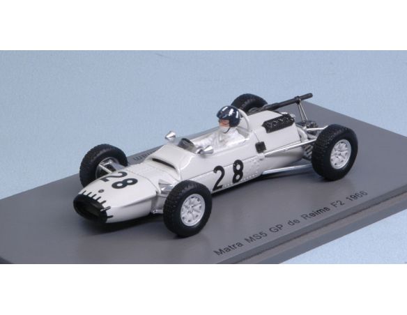 Spark Model S5411 MATRA MS5 G.HILL 1966 N.28 GRAND PRIX DE REIMS F2 1:43 Modellino