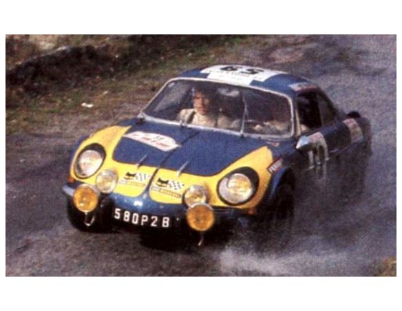 Trofeu TF0841 ALPINE RENAULT A110 6th TOUR DE CORSE 1976 MOREAU-BARON 1:43 Modellino