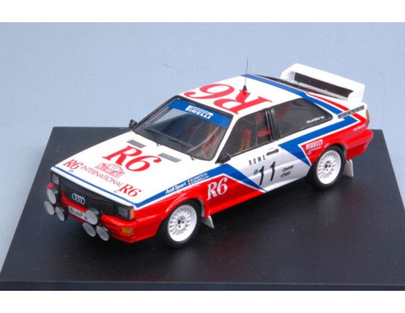 Trofeu TF1628 AUDI QUATTRO R6 N.11 ACCIDENT MONTECARLO 1982 M.CINOTTO-E.RADAELLI 1:43 Modellino