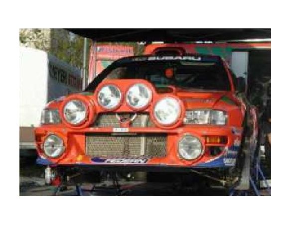 Trofeu TFDERY04L SUBARU IMPREZA WRC 1st DEUT.RALLYMEIST.2000 KREMER-WICHA W/LIGHTS 1:43 Modellino