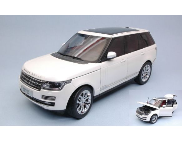 Welly WE11006W RANGE ROVER IV SERIE 2013 WHITE GT SERIES 1:18 Modellino