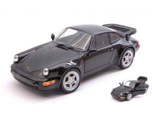 Welly WE24023BK PORSCHE 911 TURBO 3.0 1974 BLACK 1:24-27 Modellino