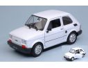 Welly WE24066W FIAT 126 1973 WHITE 1:24-27 Modellino