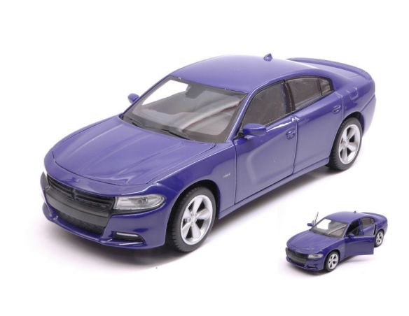 Welly WE24079PRP DODGE CHARGER R/T 2016 PURPLE 1:24-27 Modellino
