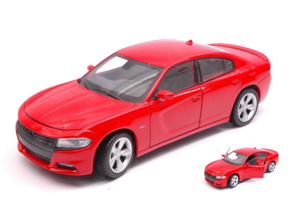 Welly WE24079R DODGE CHARGER R/T 2016 RED 1:24-27 Modellino