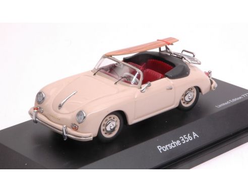 Schuco SH2569 PORSCHE 356 A CABRIO BEIGE 1:43 Modellino