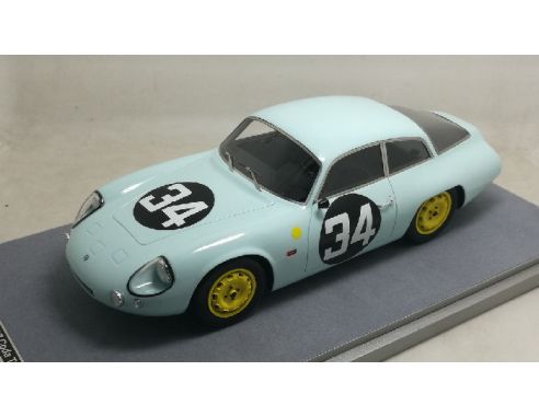 Tecnomodel TMD1871B ALFA ROMEO GIULIETTA SZ N.34 DNF LM 1963 G.SALA-R.ROSSI 1:18 Modellino