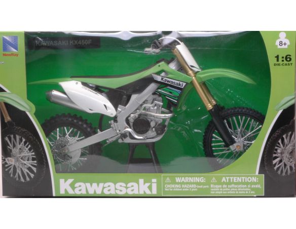 New Ray NY49403 KAWASAKI KX450F 1:6 Modellino