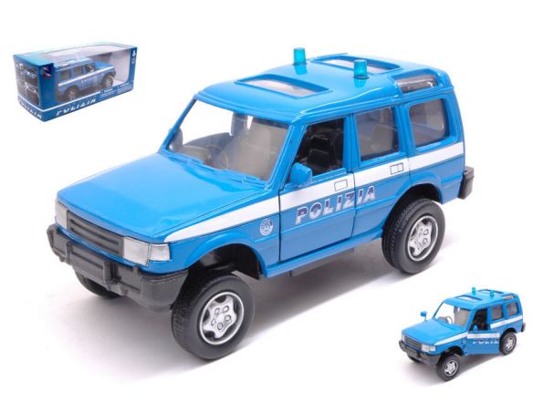 New Ray NY50983DS LAND ROVER DISCOVERY POLIZIA 1:32 Modellino