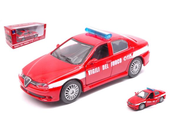 New Ray NY55193AR ALFA ROMEO 156 VIGILI DEL FUOCO 1:32 Modellino