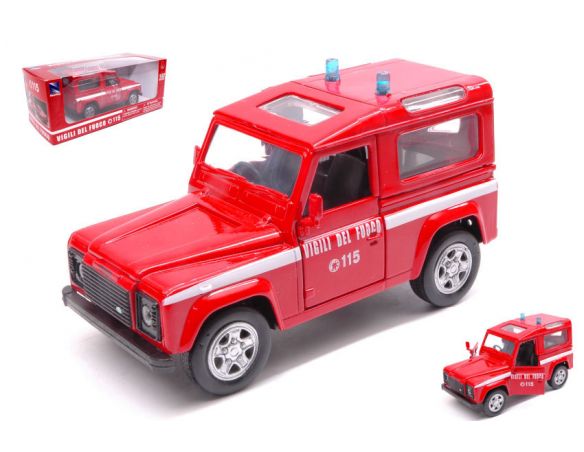 New Ray NY55193DF LAND ROVER DEFENDER VIGILI DEL FUOCO 1:32 Modellino