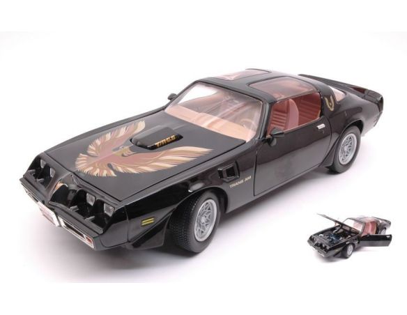 Hot Wheels LDC92378BK PONTIAC FIREBIRD TRANS AM 1979 BLACK 1:18 Modellino