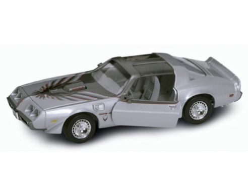 LUCKY DIE CAST LDC92378S PONTIAC FIREBIRD TRANS AM 1979 SILVER 1:18 Modellino