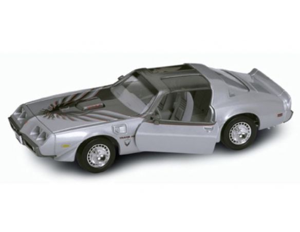 LUCKY DIE CAST LDC92378S PONTIAC FIREBIRD TRANS AM 1979 SILVER 1:18 Modellino