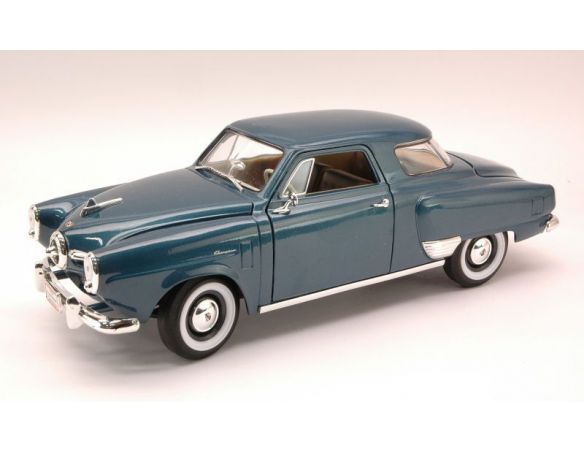 Hot Wheels LDC92478DB STUDEBAKER CHAMPION 1950 BLUE 1:18 Modellino