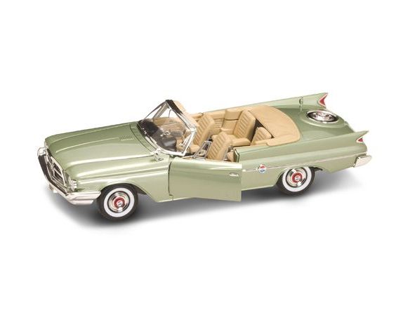 LUCKY DIE CAST LDC92748 CHRYSLER 300 F 1960 LIGHT GREEN METALLIC 1:18 Modellino