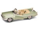 LUCKY DIE CAST LDC92748 CHRYSLER 300 F 1960 LIGHT GREEN METALLIC 1:18 Modellino