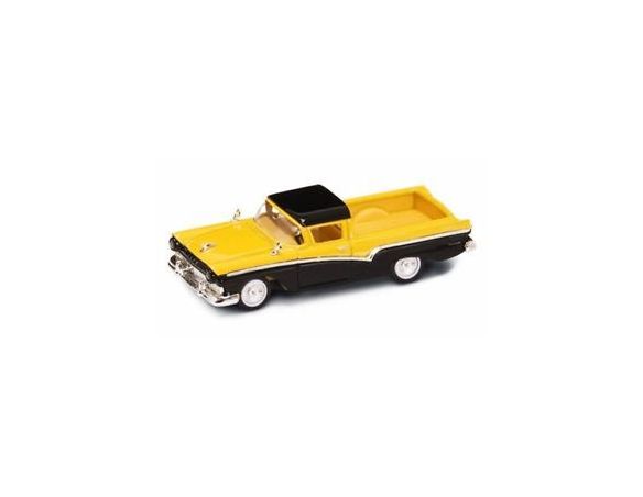Hot Wheels LDC94215Y FORD RANCHERO 1957 YELLOW/BLACK 1:43 Modellino