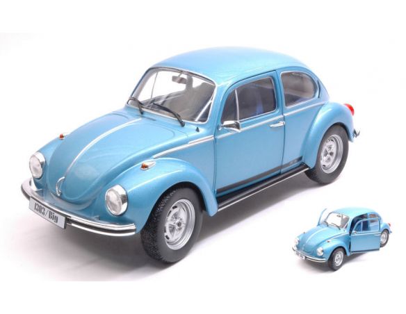 Solido SL1800508 VW BEETLE 1303 1972 METALLIC BLUE 1:18 Modellino