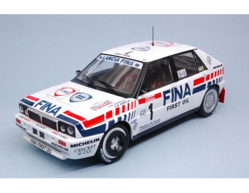 Solido SL1800801 LANCIA DELTA INTEGR.16 V N.1 2nd T.DE CORSE 1991 D.AURIOL.B.OCCELLI 1:18 Modellino