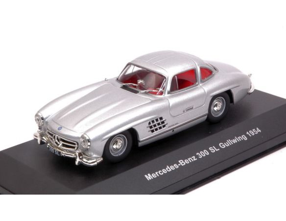 Solido SL4301100 MERCEDES 300 SL GULLWING 1954 SILVER 1:43 Modellino