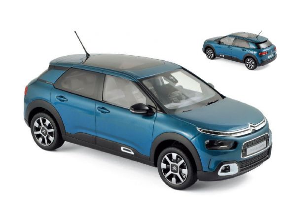 Norev NV181660 CITROEN C4 CACTUS 2018 BLUE & WHITE 1:18 Modellino