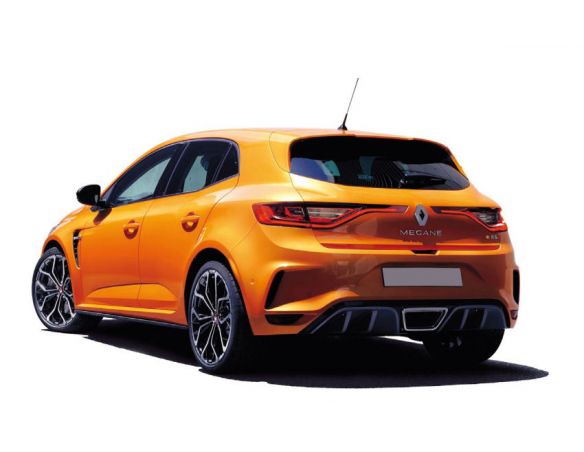 Norev NV185225 RENAULT MEGANE R.S. 2017 TONIC ORANGE 1:18 Modellino
