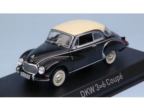 Norev NV820313 DKW 3-6 1958 BLACK 1:43 Modellino
