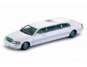 SunStar SS4201 LINCOLN TOWN CAR LIMOUSINE 2003 WHITE 1:18 Modellino