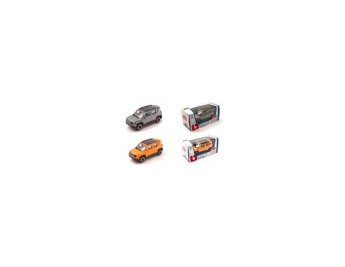 BBURAGO BU30385S JEEP RENEGADE 2014 SILVERGUN 1:43 Modellino