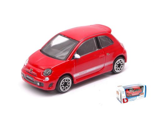 BBURAGO BU30199R ABARTH 500 RED 1:43 Modellino