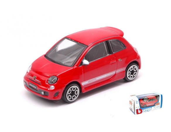 BBURAGO BU30199R ABARTH 500 RED 1:43 Modellino