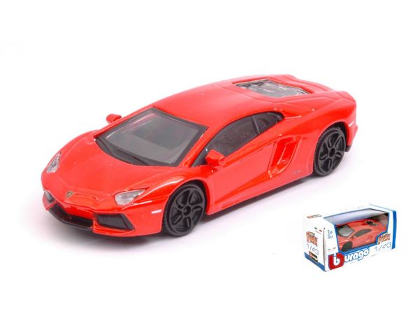 BBURAGO BU30231O LAMBORGHINI AVENTADOR LP700-4 2011 ORANGE 1:43 Modellino