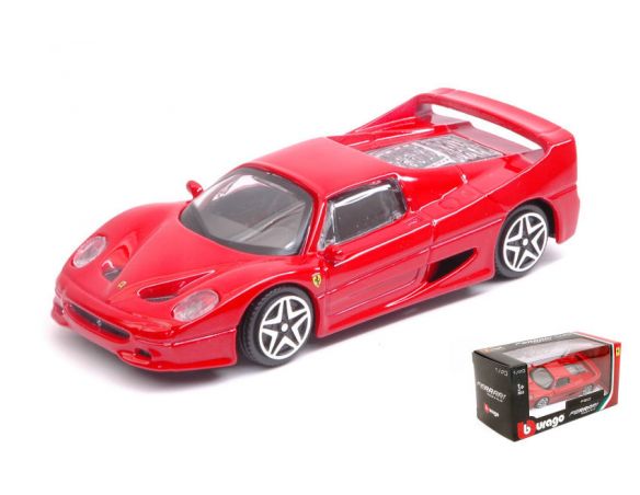 BBURAGO BU31108R FERRARI F50 RED 1:43 Modellino