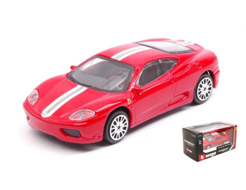 BBURAGO BU31126R FERRARI CHALLENGE STRADALE RED 1:43 Modellino